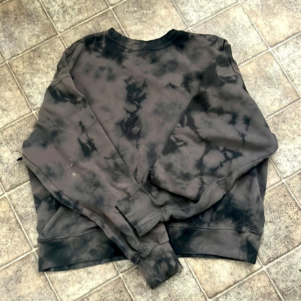 Dark tie dye hoodie